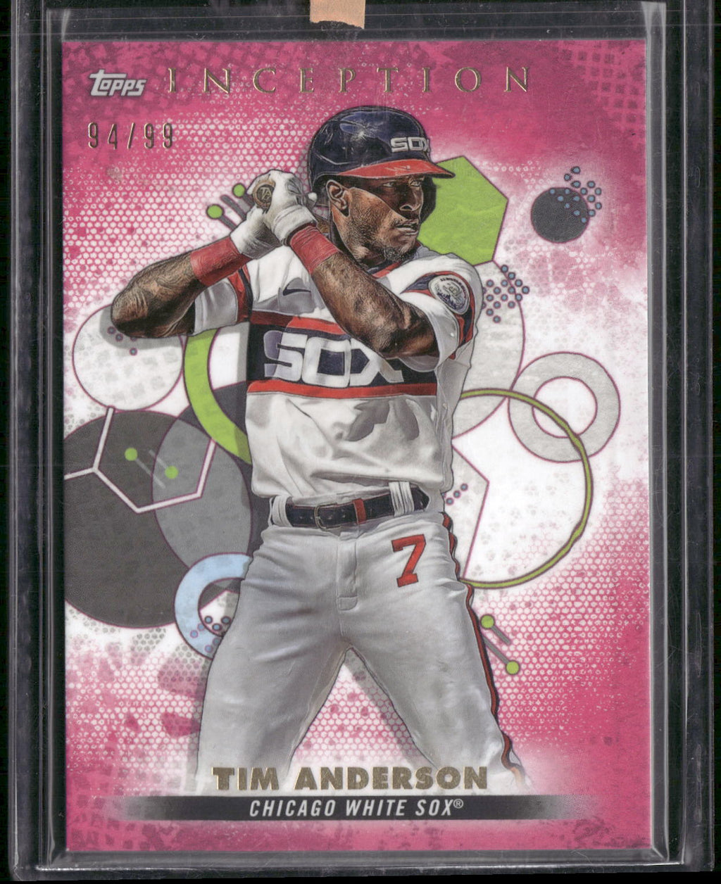 2022 Topps Inception #16 Tim Anderson Magenta #/99