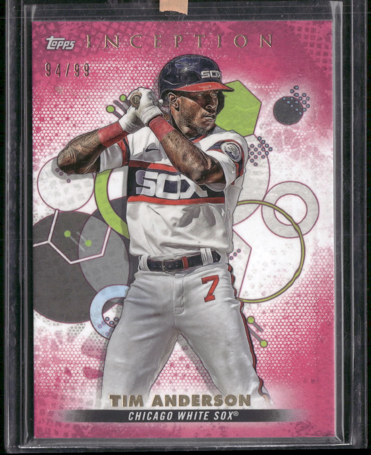2022 Topps Inception #16 Tim Anderson Magenta #/99