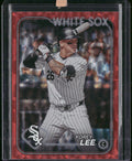 2024 Topps Update #US244 Korey Lee Red Crackle Foilboard #/199