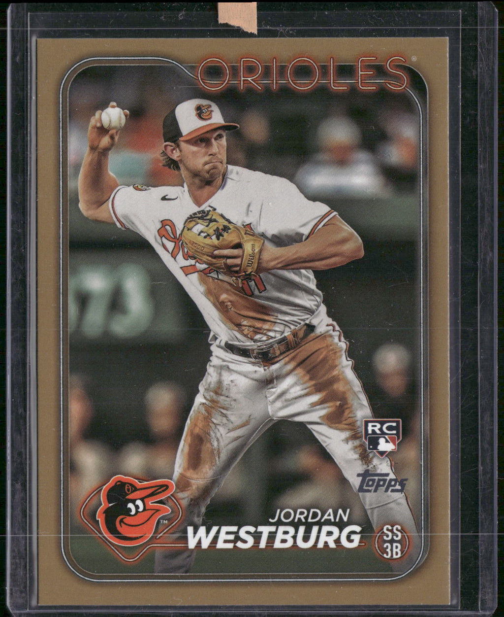 2024 Topps #66 Jordan Westburg Gold #/2024