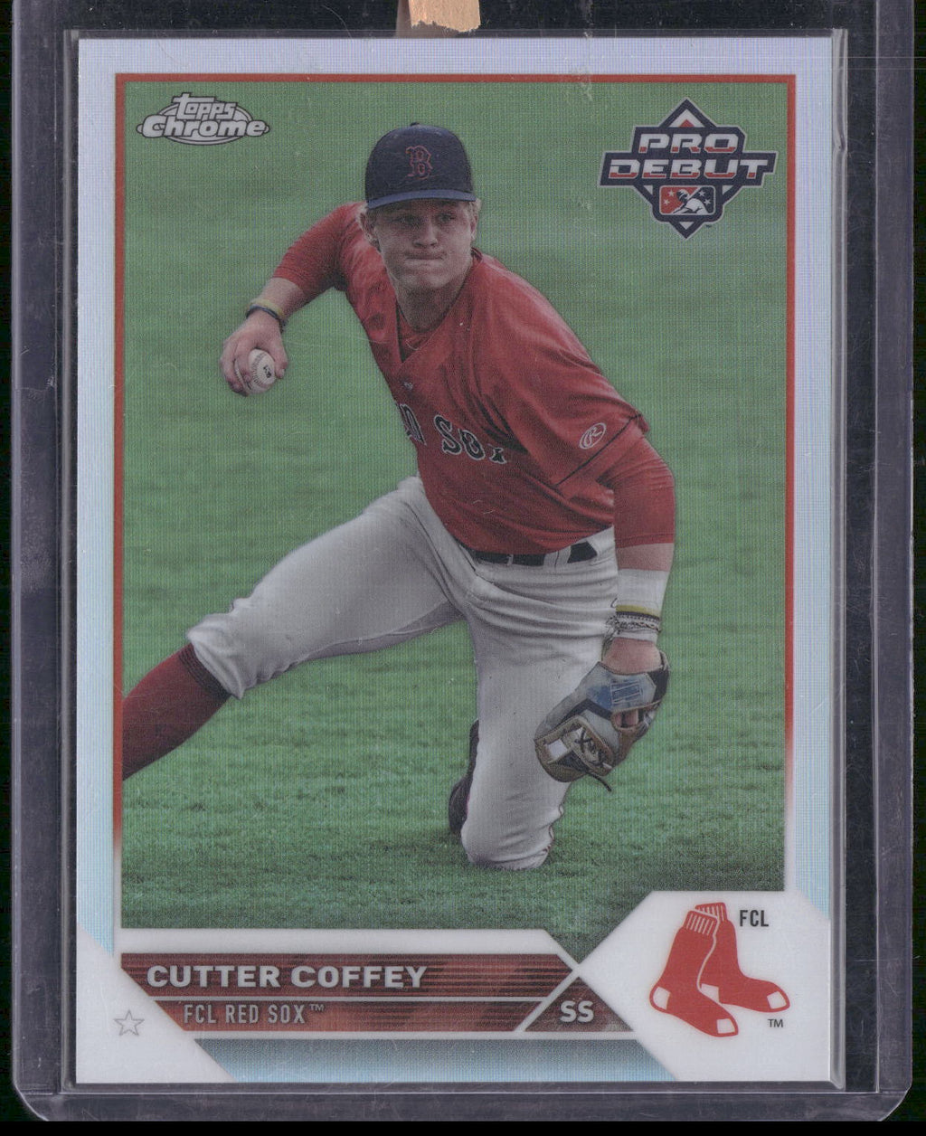 2023 Topps Pro Debut #PDC-197 Cutter Coffey Chrome Refractor #/99