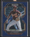2022 Panini Prizm Draft Picks #PDP200 JP Massey Blue Kaleidoscope SN/15