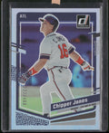 2023 Donruss #216 Chipper Jones Season Stat Line #/400