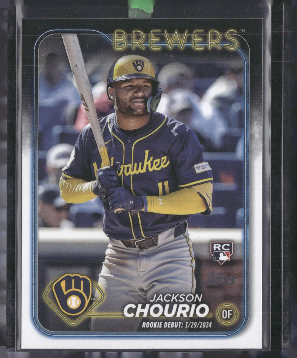 2024 Topps Update #US155 Jackson Chourio