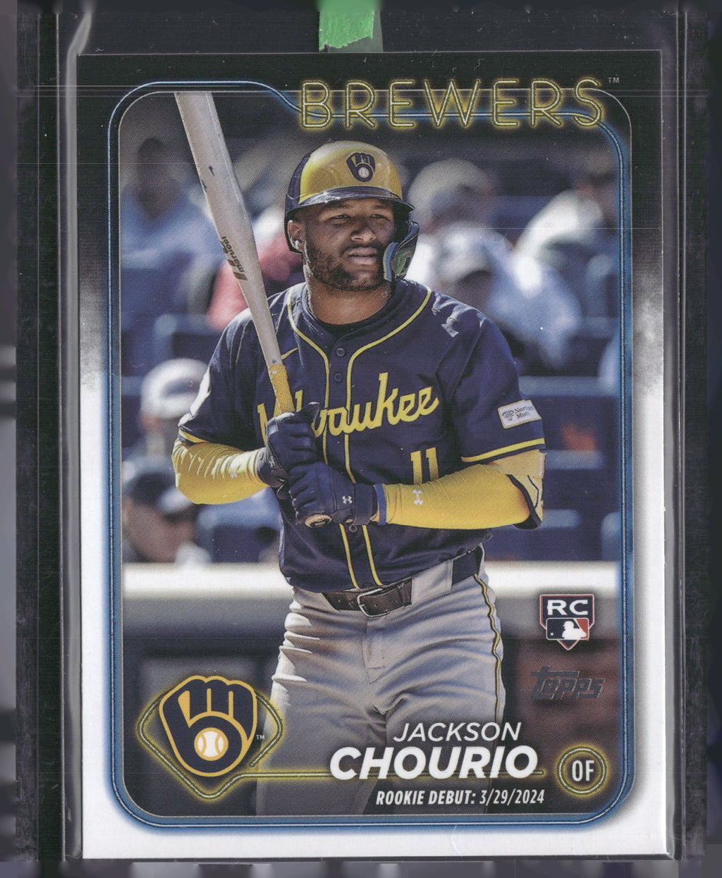2024 Topps Update #US155 Jackson Chourio