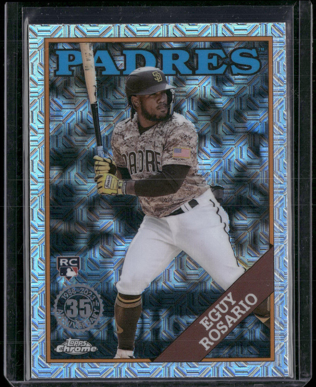 2023 Topps #2T88C-72 Eguy Rosario 1988 Topps Baseball 35th Anniversary Chrome