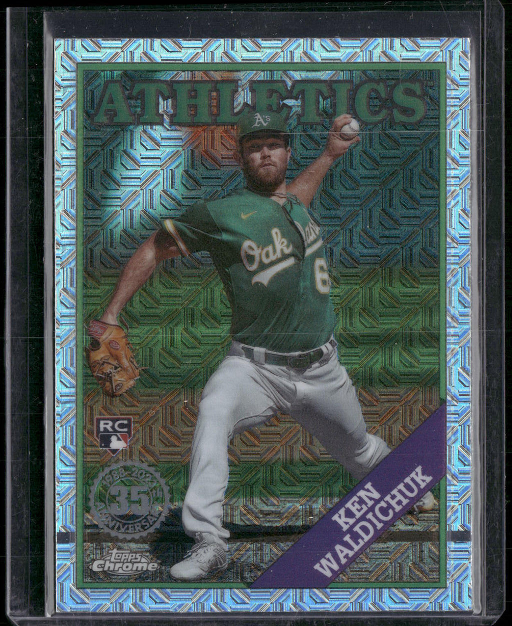 2023 Topps #2T88C-49 Ken Waldichuk 1988 Topps Baseball 35th Anniversary Chrome
