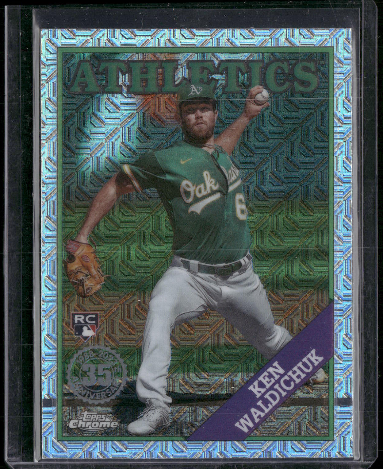 2023 Topps #2T88C-49 Ken Waldichuk 1988 Topps Baseball 35th Anniversary Chrome