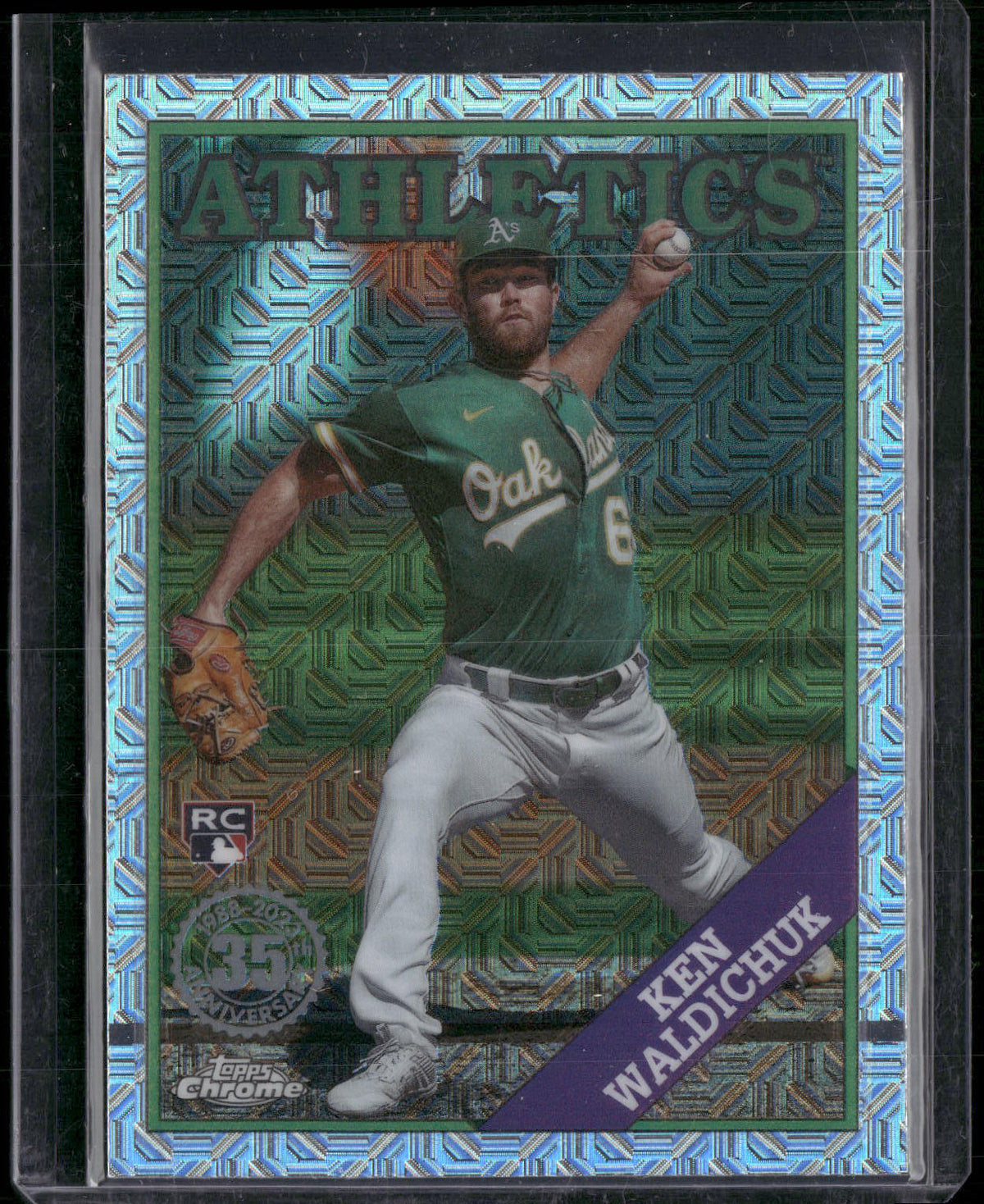 2023 Topps #2T88C-49 Ken Waldichuk 1988 Topps Baseball 35th Anniversary Chrome