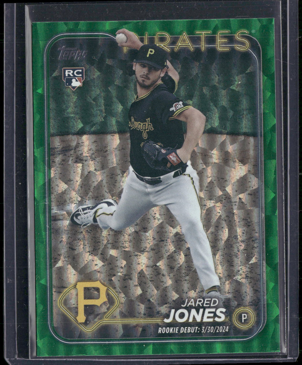 2024 Topps Chrome Update #USC43 Jared Jones Green Refractors #/499