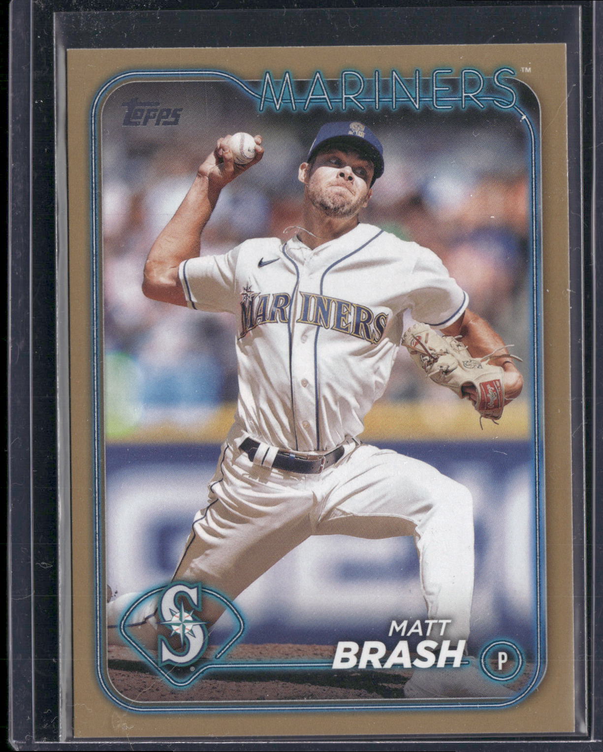 2024 Topps Update #US168 Matt Brash Gold #/2024