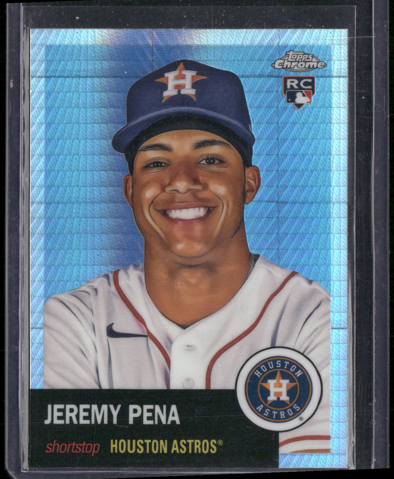 2022 Topps Chrome Platinum Anniversary #377 Jeremy Pena Refractor