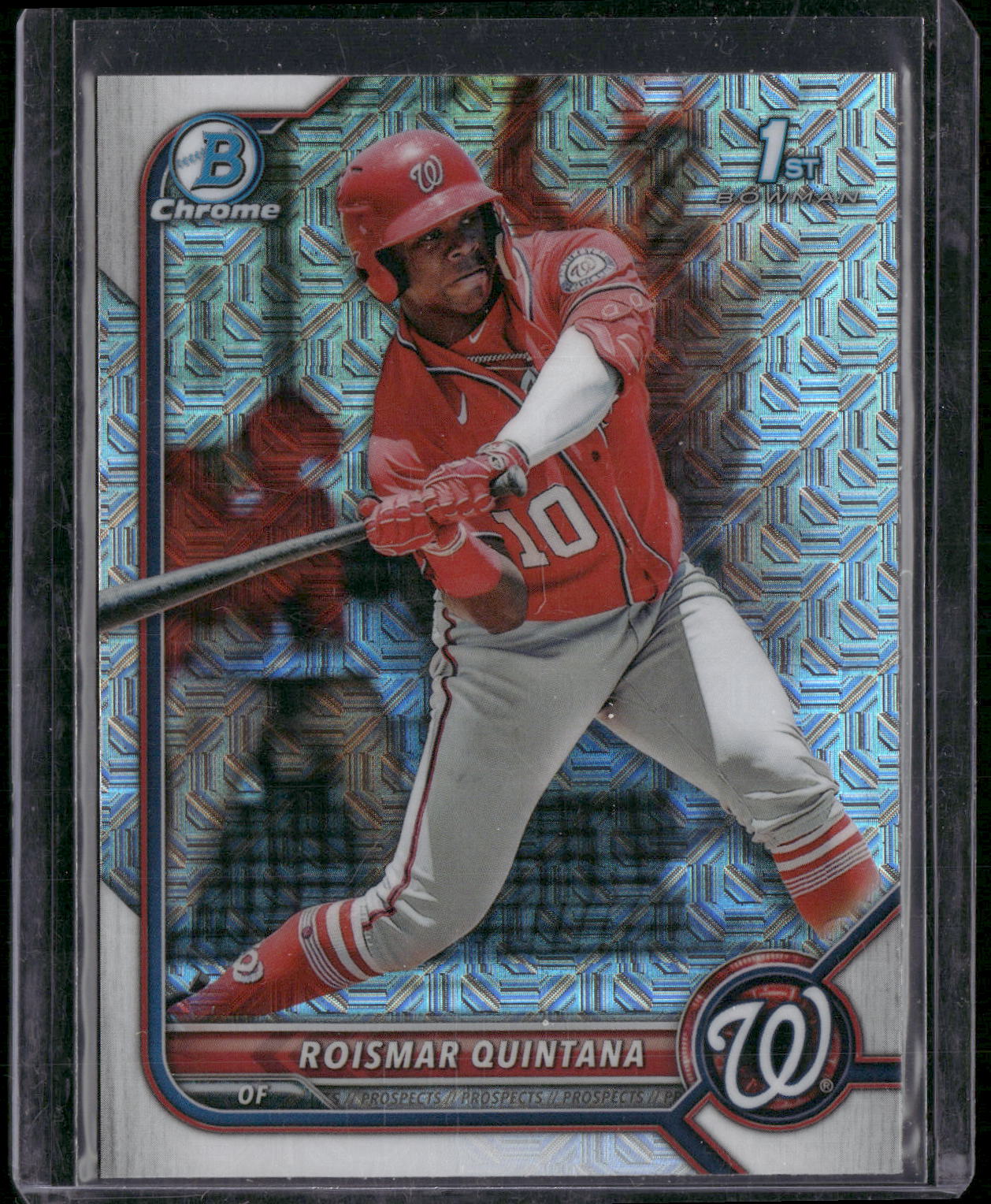 2022 Bowman #BCP-83 Roismar Quintana Chrome Prospects Mojo Refractors