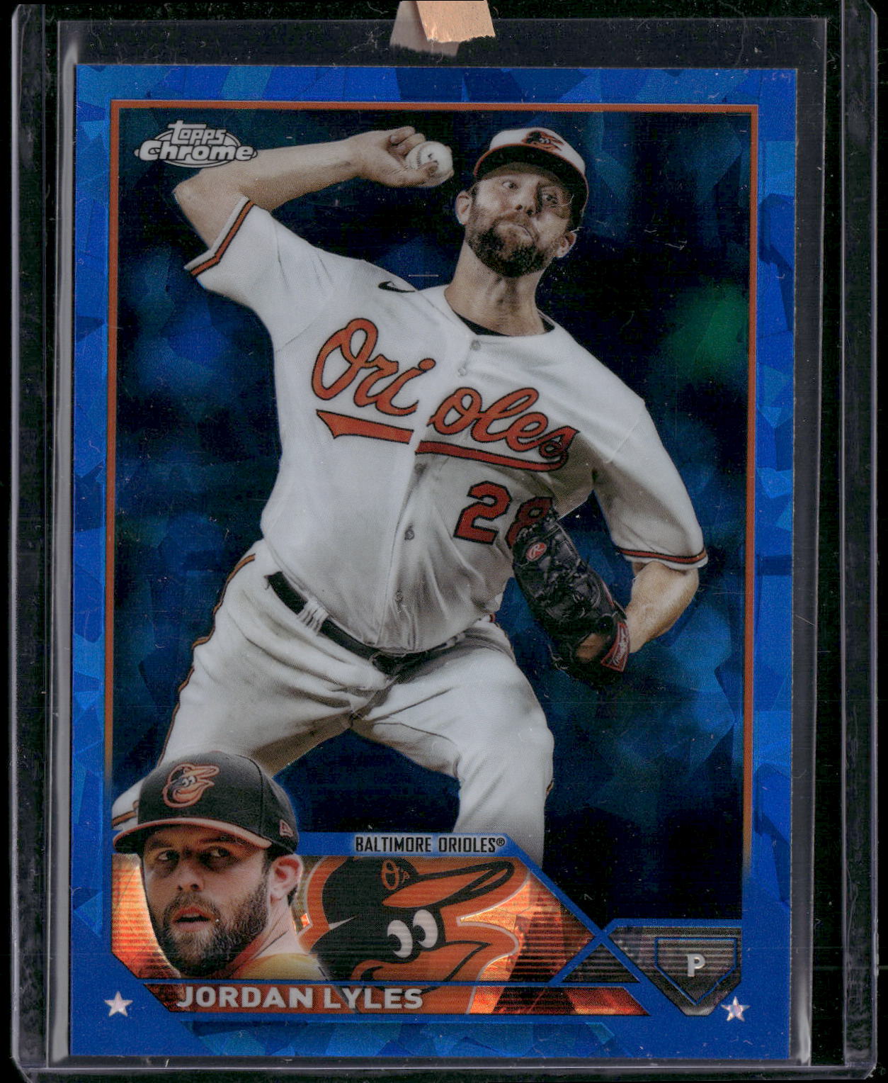 2023 Topps Chrome Sapphire Edition #212 Jordan Lyles