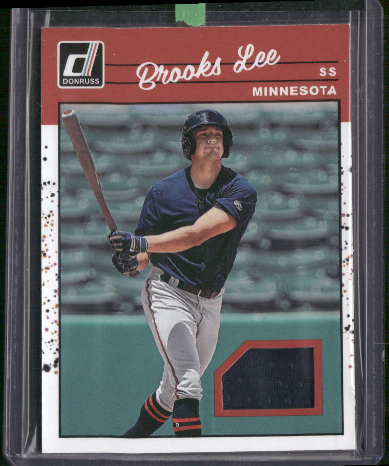 2023 Donruss #90M-BE Brooks Lee Retro 1990 Materials