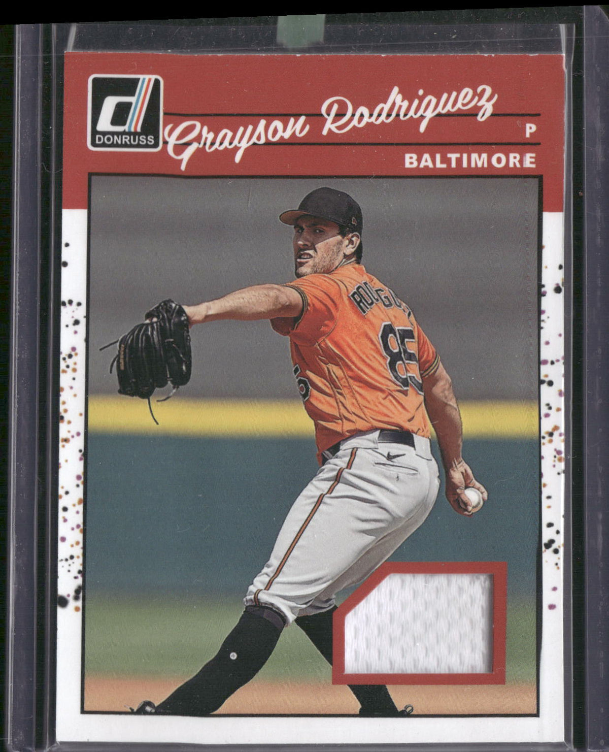 2023 Donruss #90M-GR Grayson Rodriguez Retro 1990 Materials