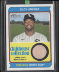 2023 Topps Heritage #CCR-EJ Eloy Jiménez Clubhouse Collection Relics