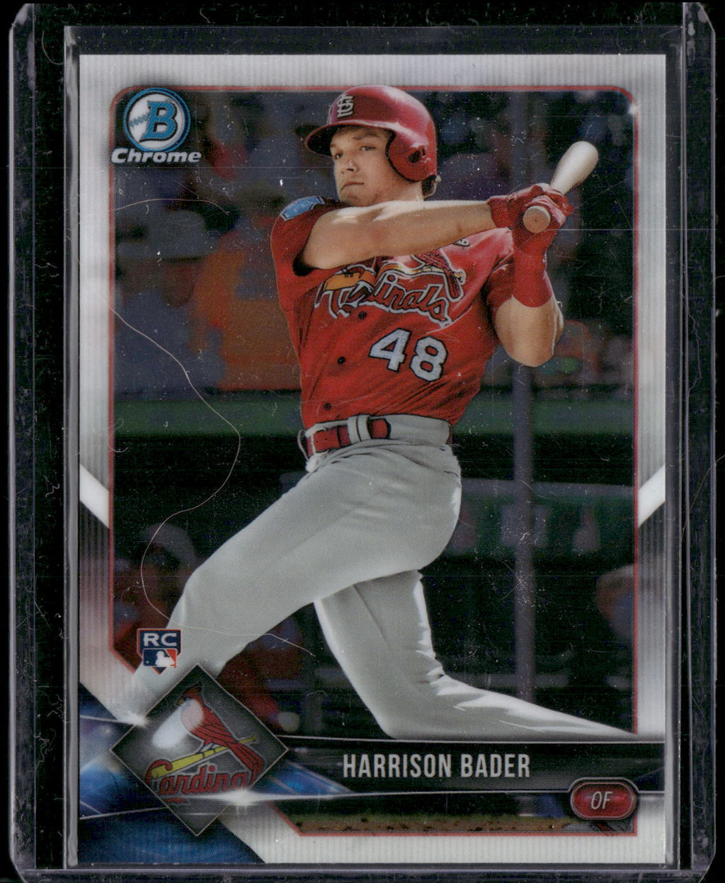 2018 Bowman Chrome #68 Harrison Bader