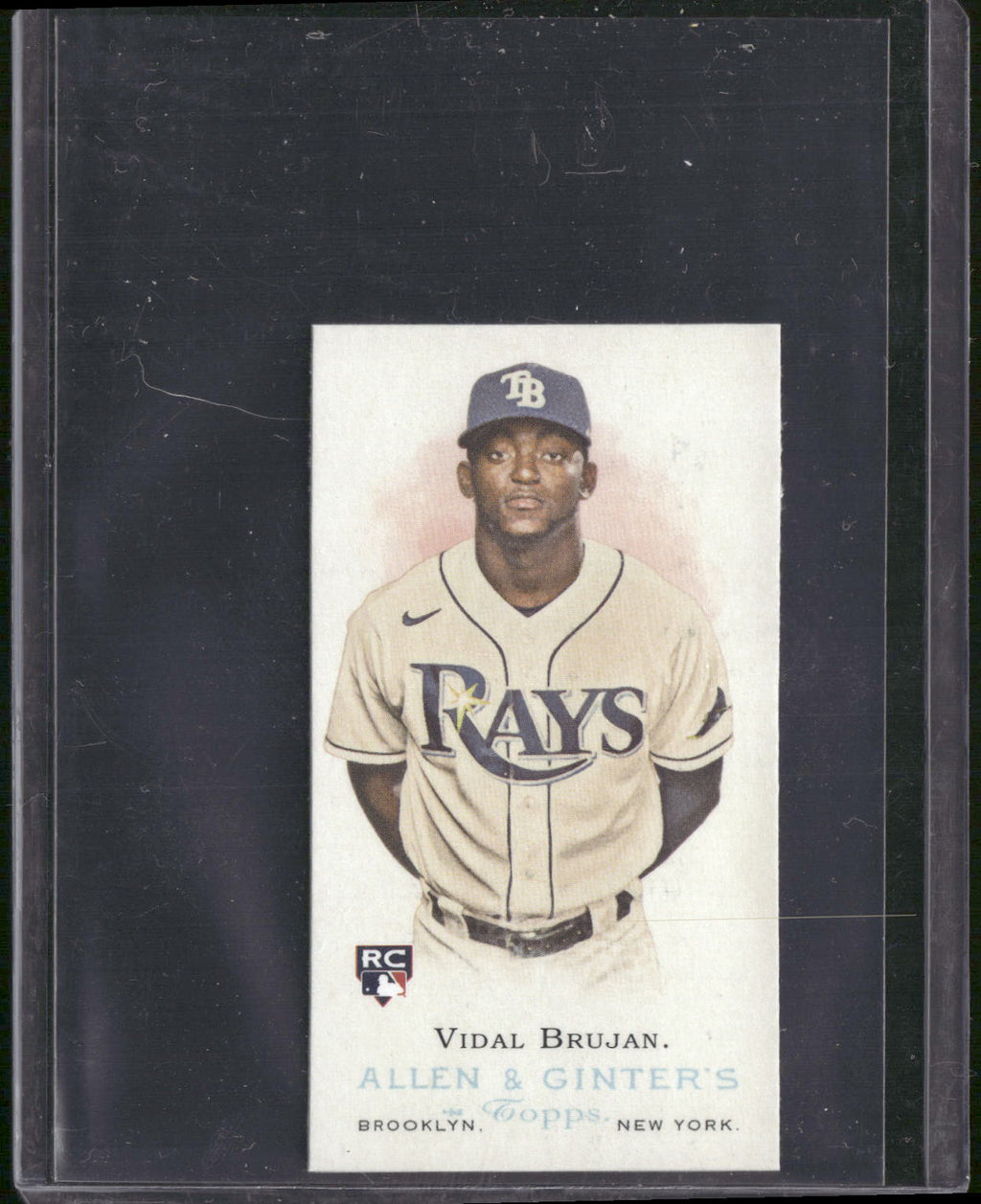 2022 Topps Allen & Ginter #RDV-2 Vidal Brujan Mini 2006 A & G Rookie Design