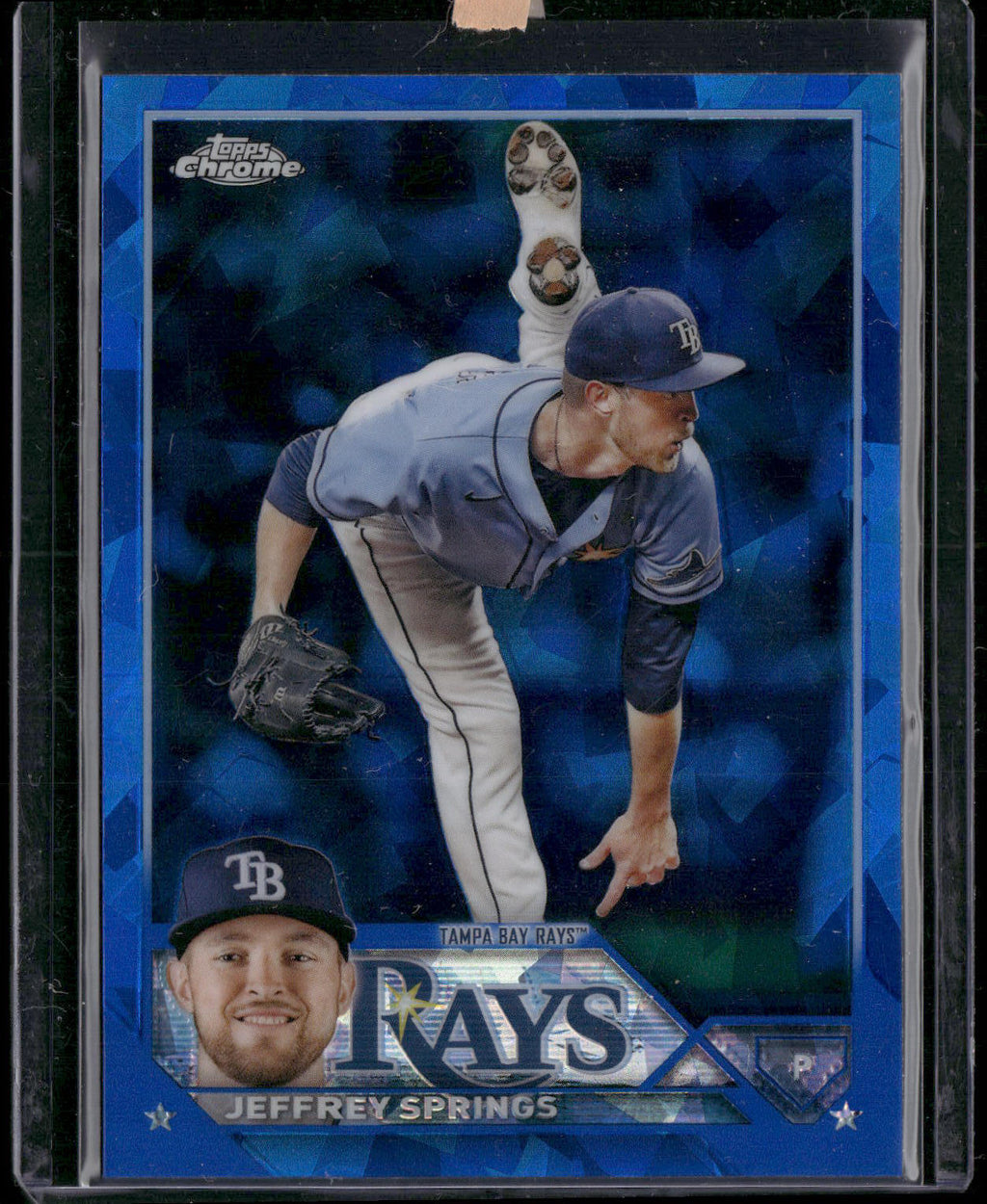 2023 Topps Chrome Sapphire Edition #12 Jeffrey Springs