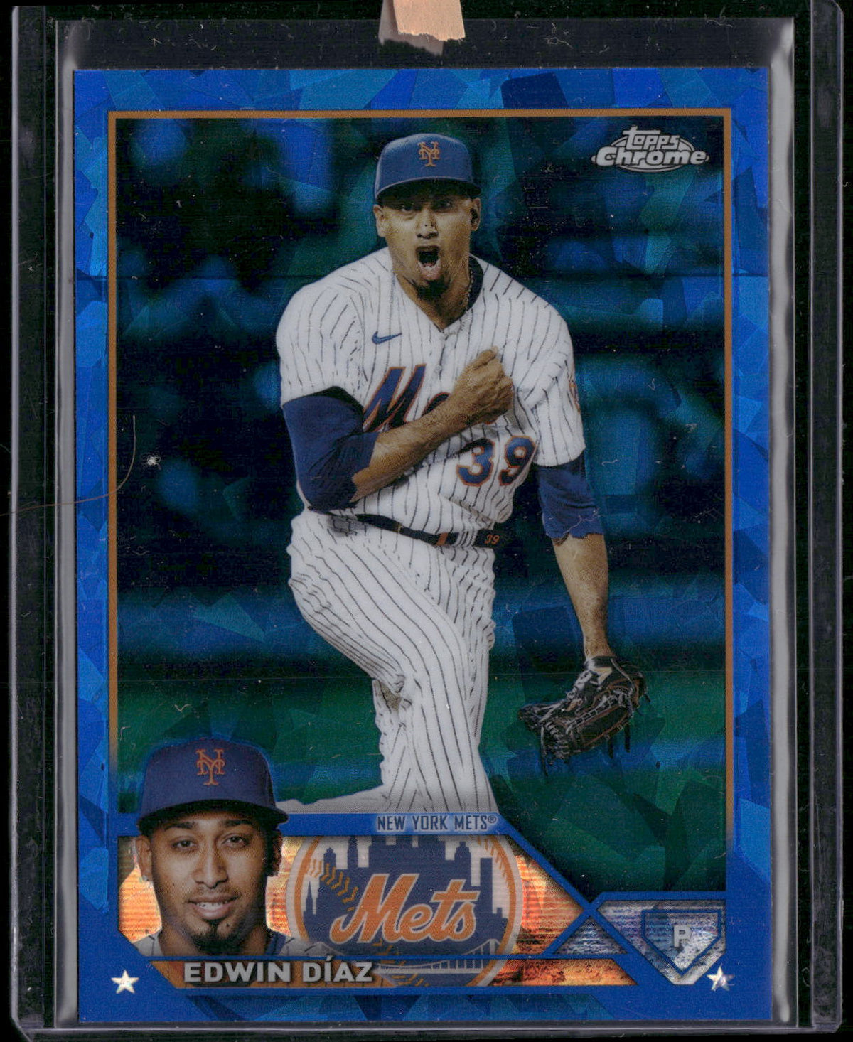 2023 Topps Chrome Sapphire Edition #482 Edwin Díaz