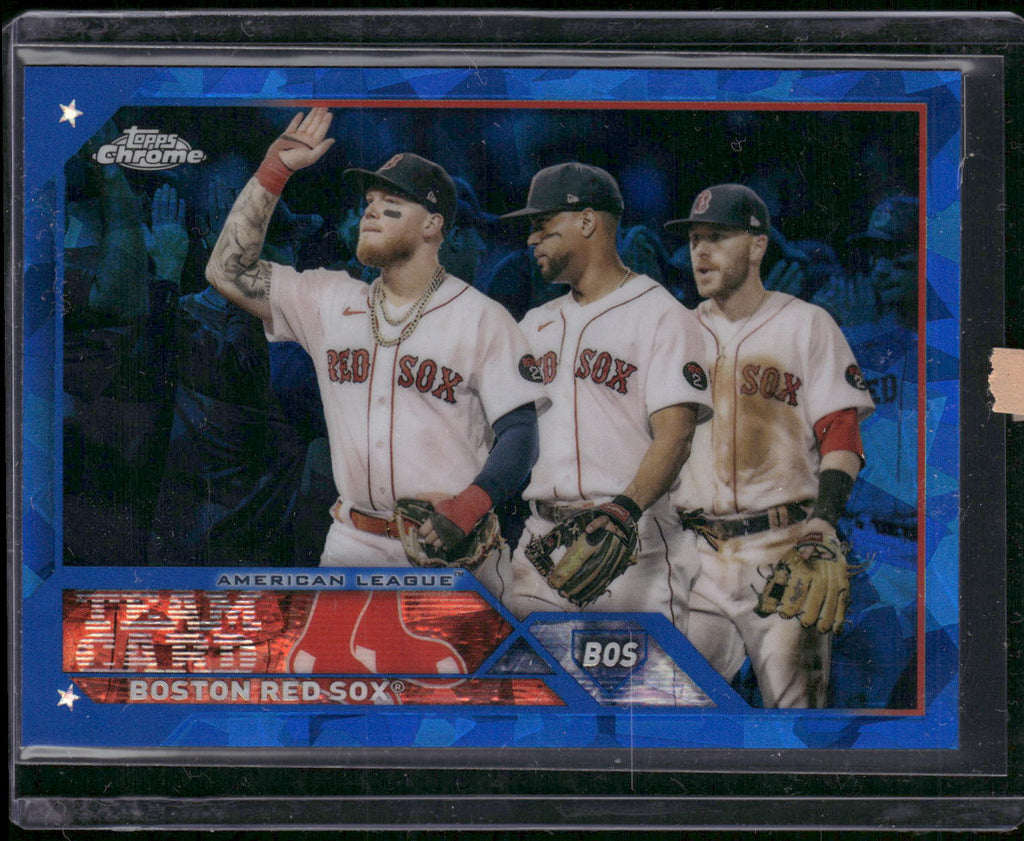 2023 Topps Chrome Sapphire Edition #273 Boston Red Sox