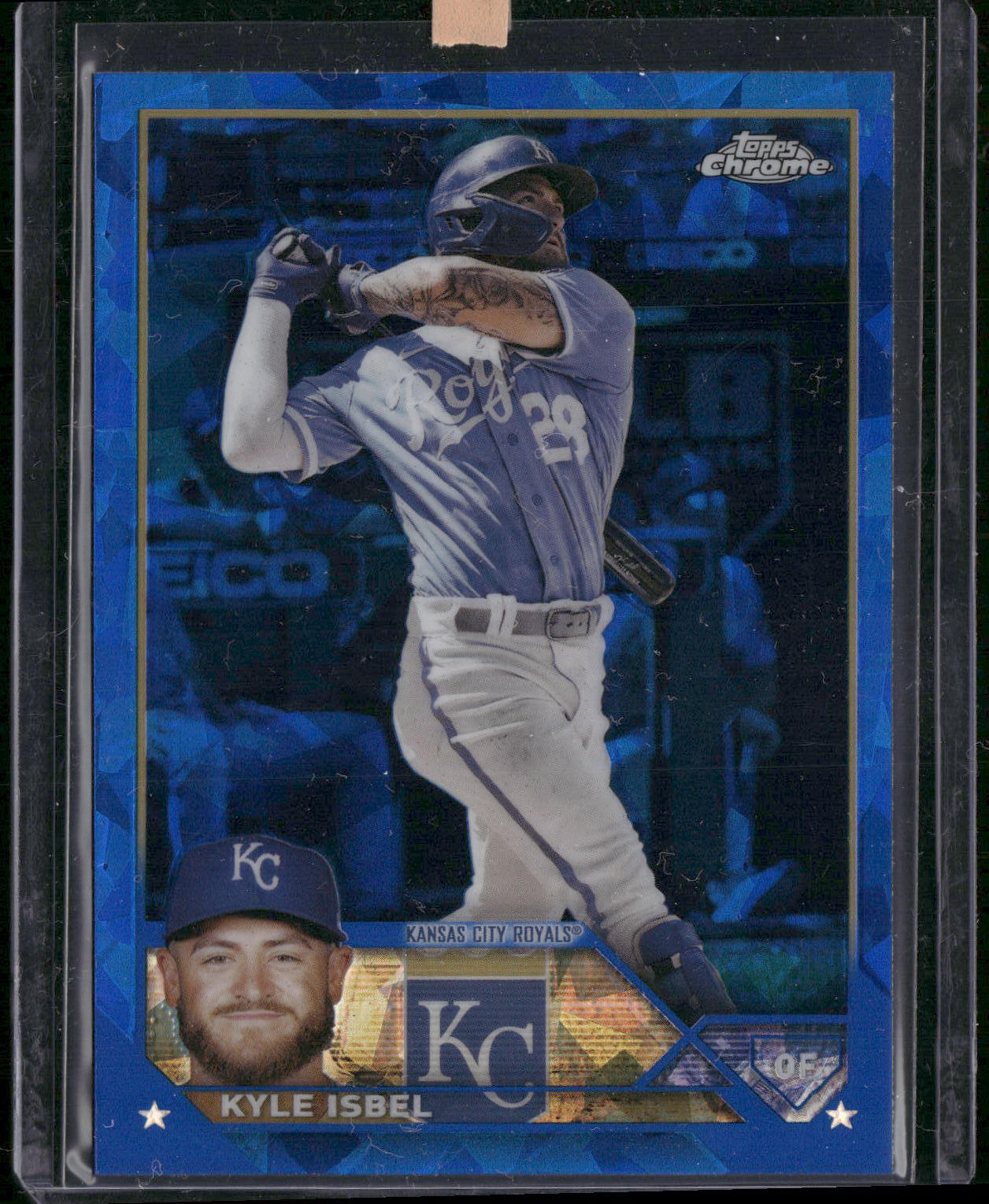2023 Topps Chrome Sapphire Edition #578 Kyle Isbel