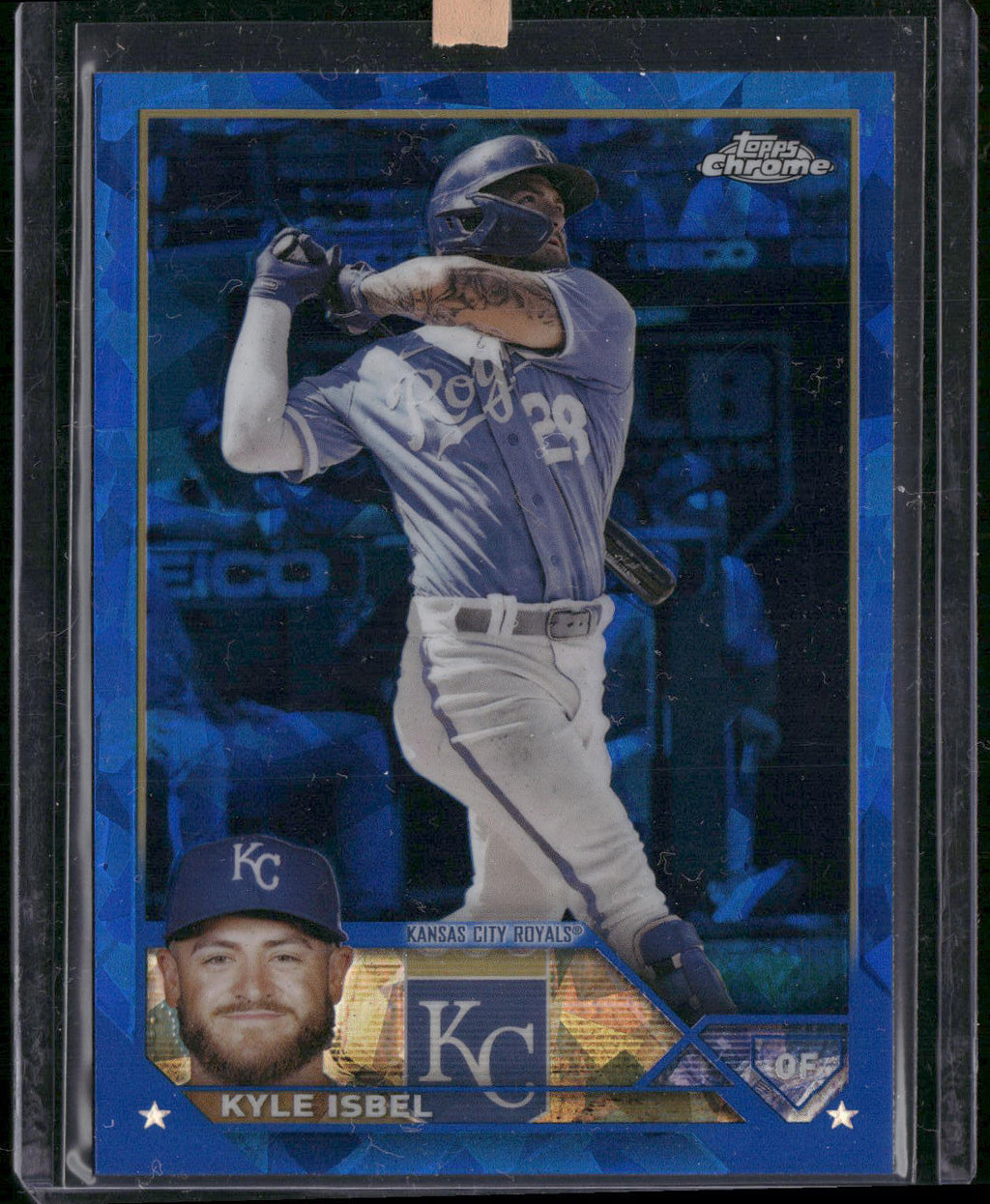 2023 Topps Chrome Sapphire Edition #578 Kyle Isbel