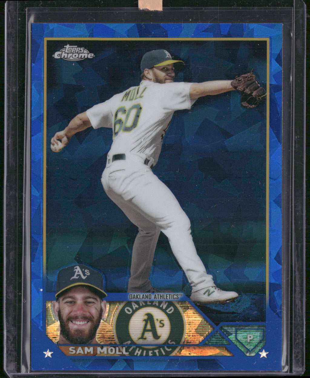 2023 Topps Chrome Sapphire Edition #8 Sam Moll