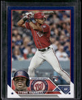 2023 Topps #498 Stone Garrett Royal Blue