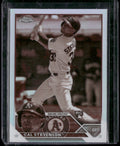 2023 Topps Chrome #199 Cal Stevenson Sepia Refractors
