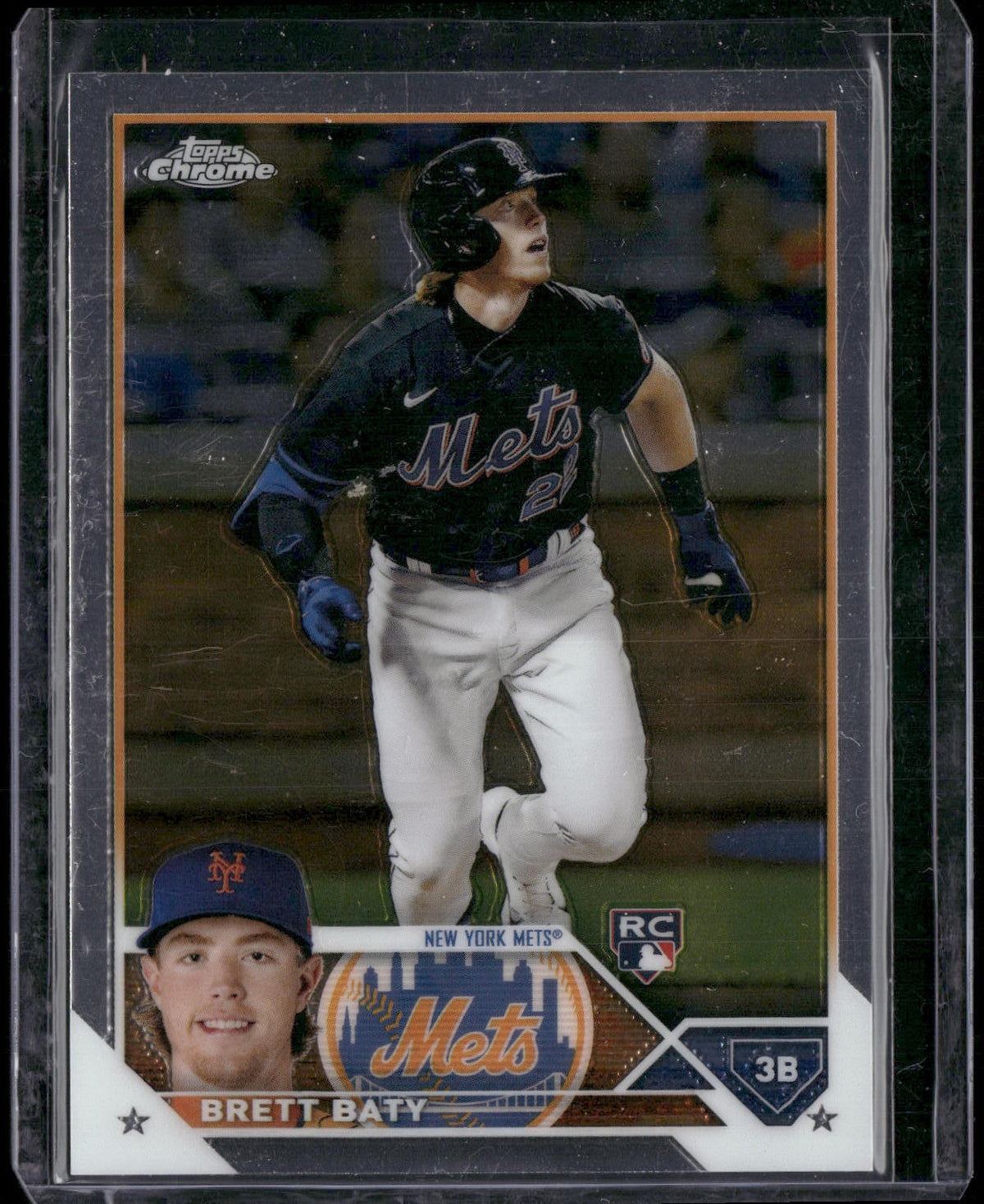 2023 Topps Chrome #204 Brett Baty
