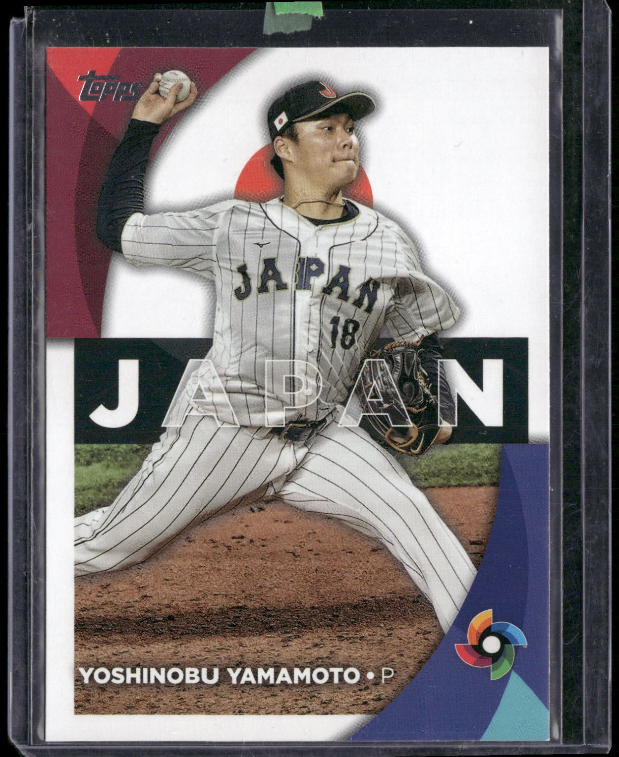 2023 Topps #WBC-56 Yoshinobu Yamamoto 2023 World Baseball Classic Stars