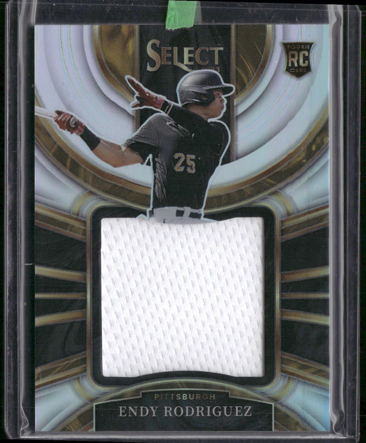 2023 Panini Select #PJS-ER Endy Rodriguez Rookie Jumbo Swatch Silver Prizm #/199