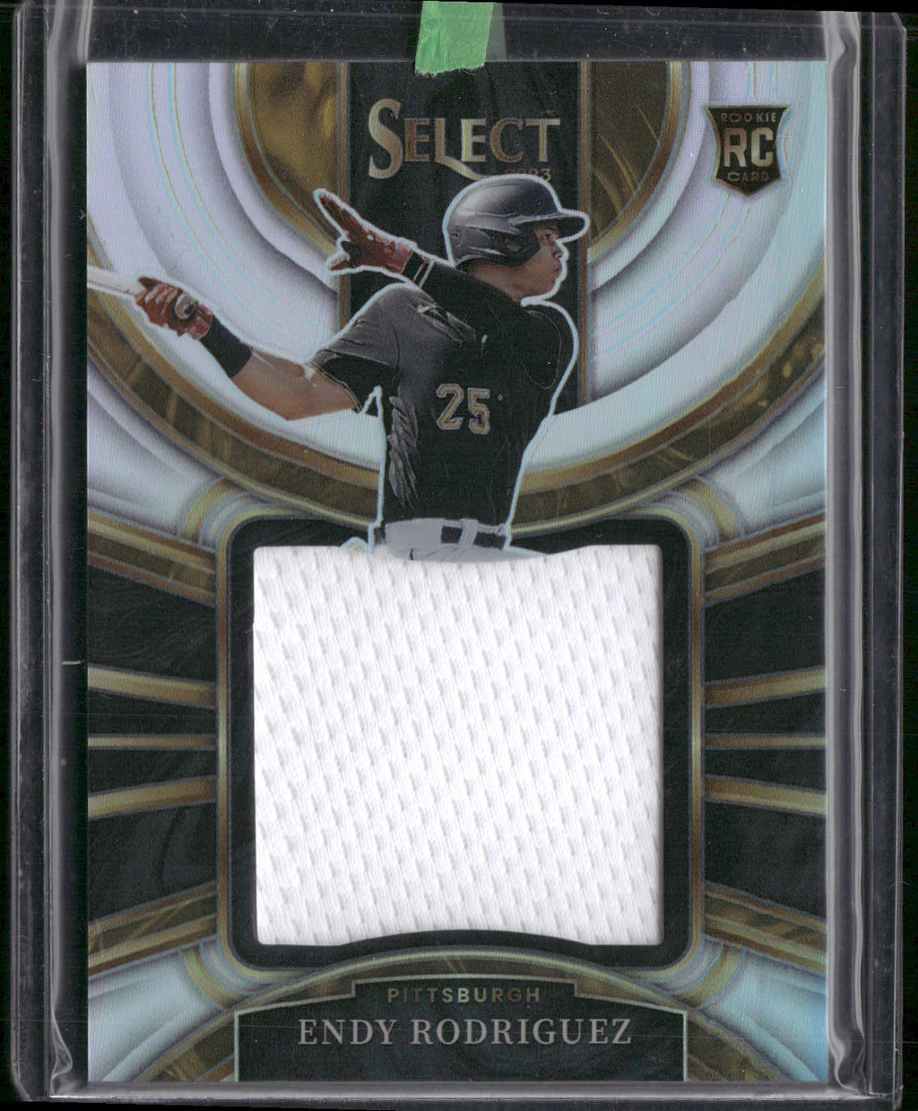 2023 Panini Select #PJS-ER Endy Rodriguez Rookie Jumbo Swatch Silver Prizm #/199