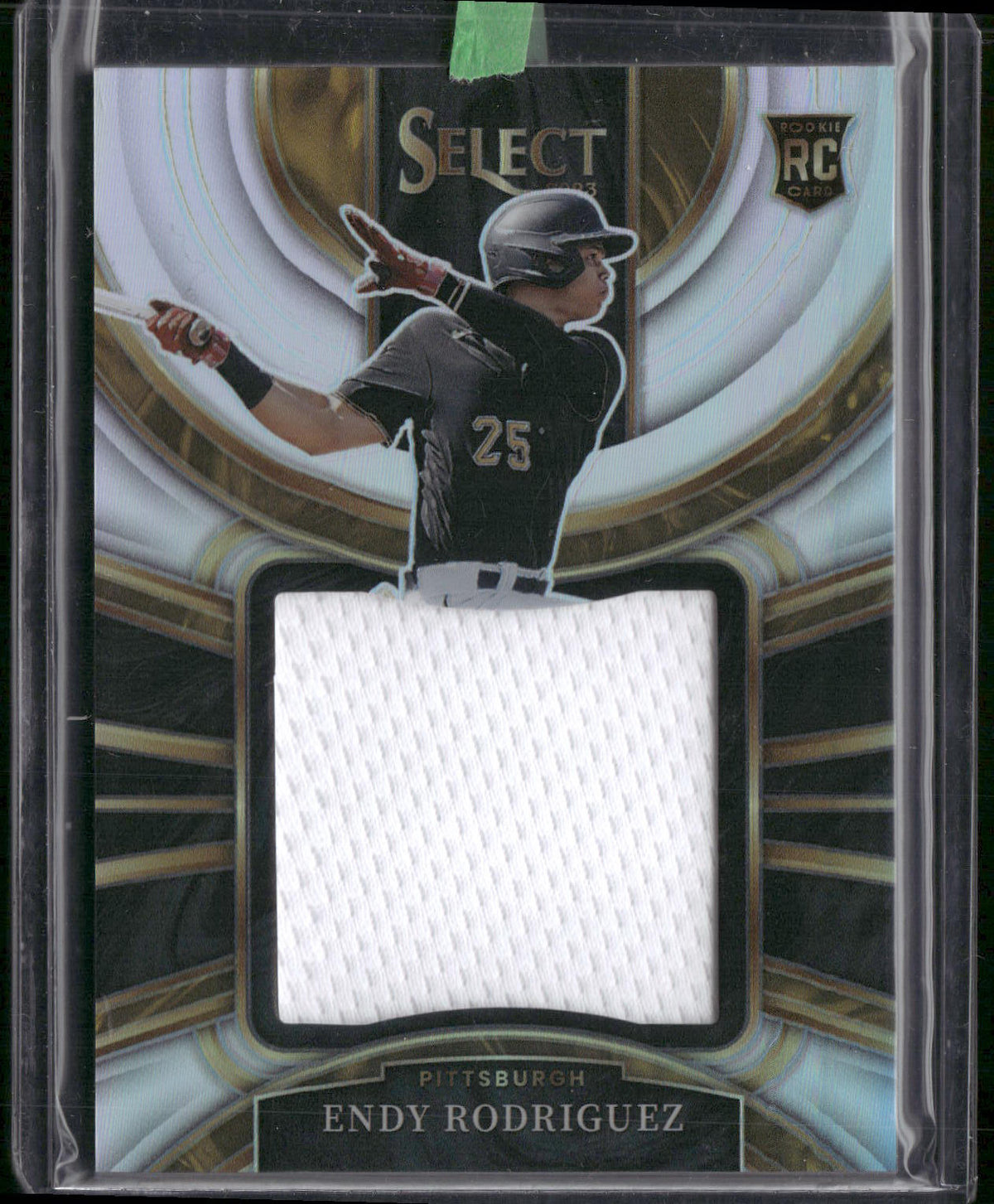 2023 Panini Select #PJS-ER Endy Rodriguez Rookie Jumbo Swatch Silver Prizm #/199
