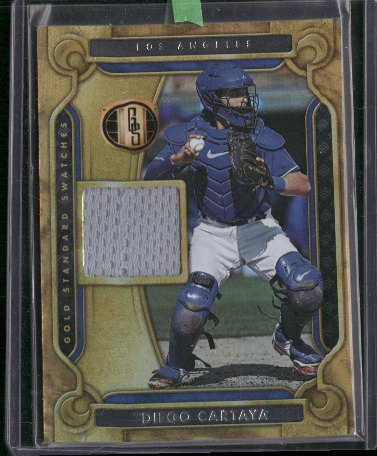 2023 Panini Chronicles - Gold Standard Swatches #GSS-DC Diego Cartaya