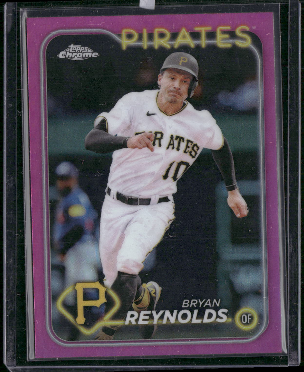 2024 Topps Chrome #146 Bryan Reynolds Pink Refractors