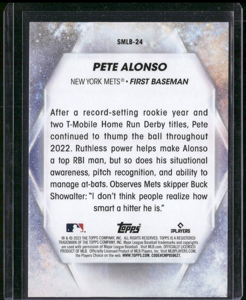 2023 Topps #SMLB-24 Pete Alonso Stars of MLB