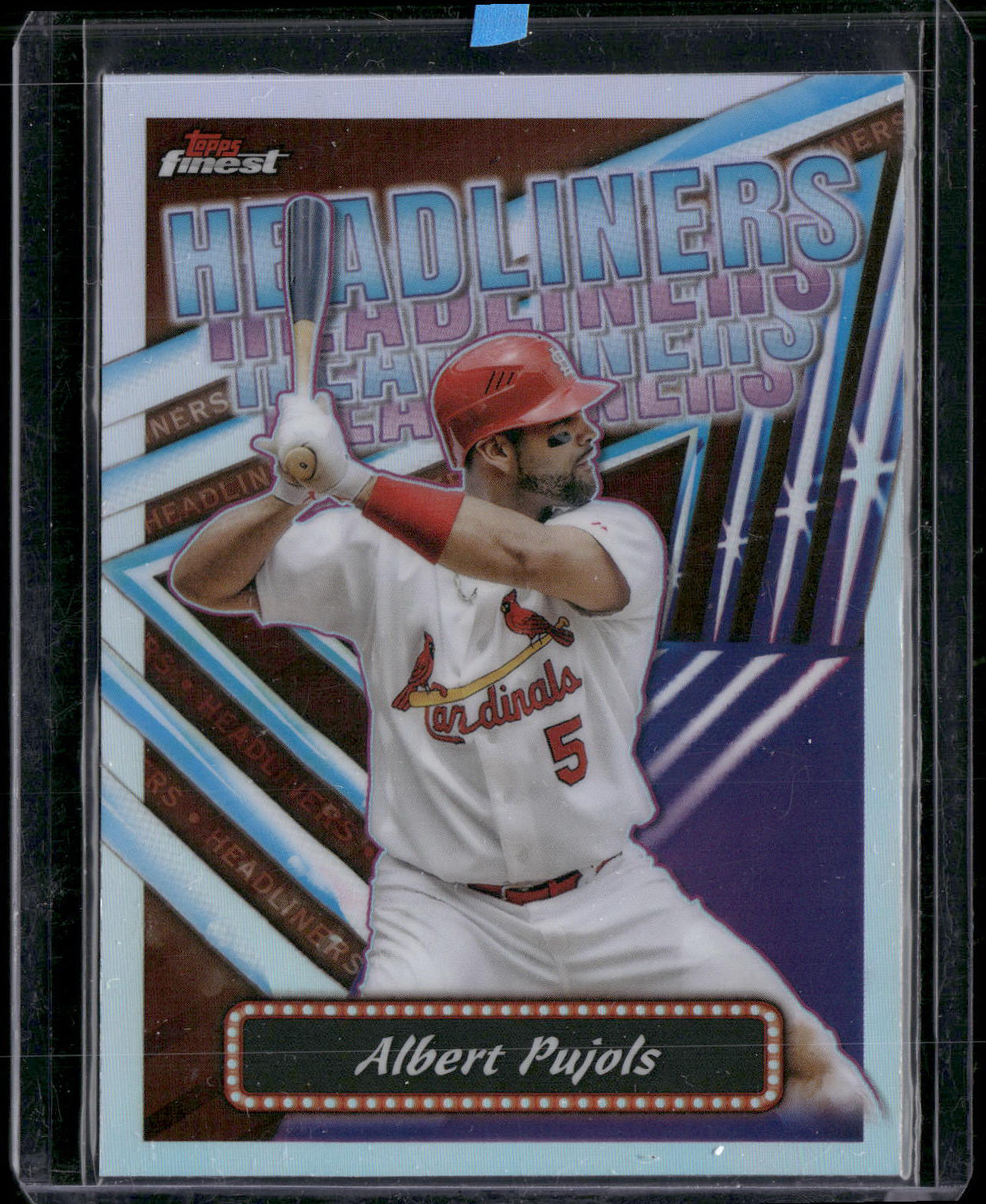 2023 Finest #FH-20 Albert Pujols Headliners