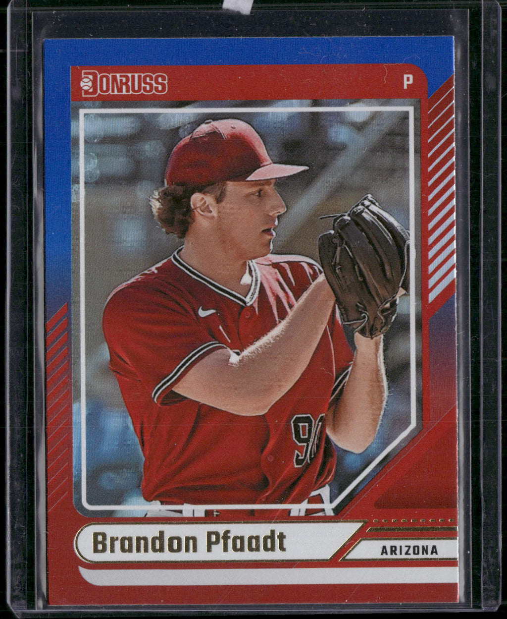 2024 Donruss #55 Brandon Pfaadt Red and Blue