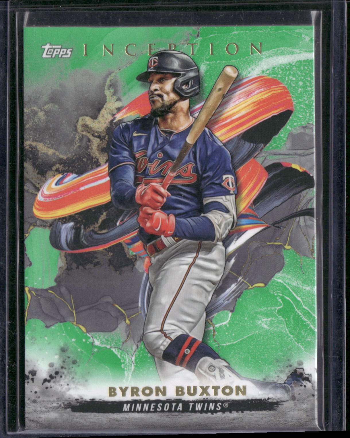 2023 Topps Inception #33 Byron Buxton Green