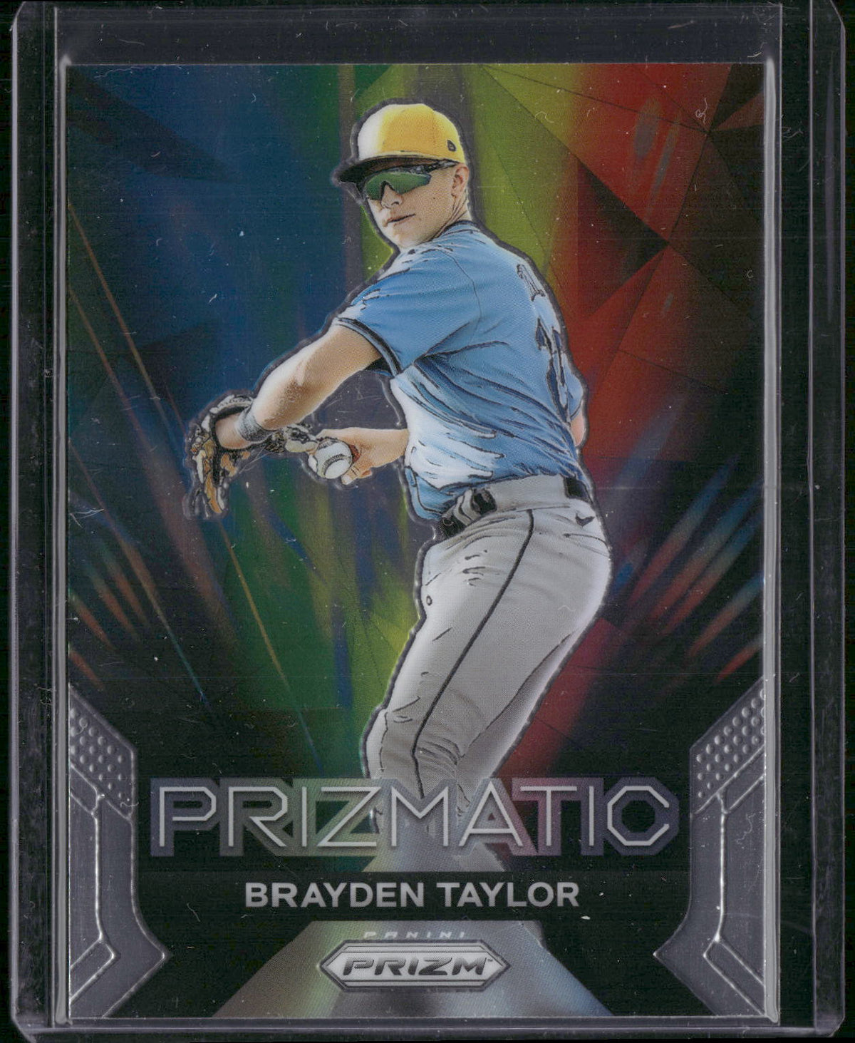 2024 Panini Prizm #21 Brayden Taylor Prizmatic