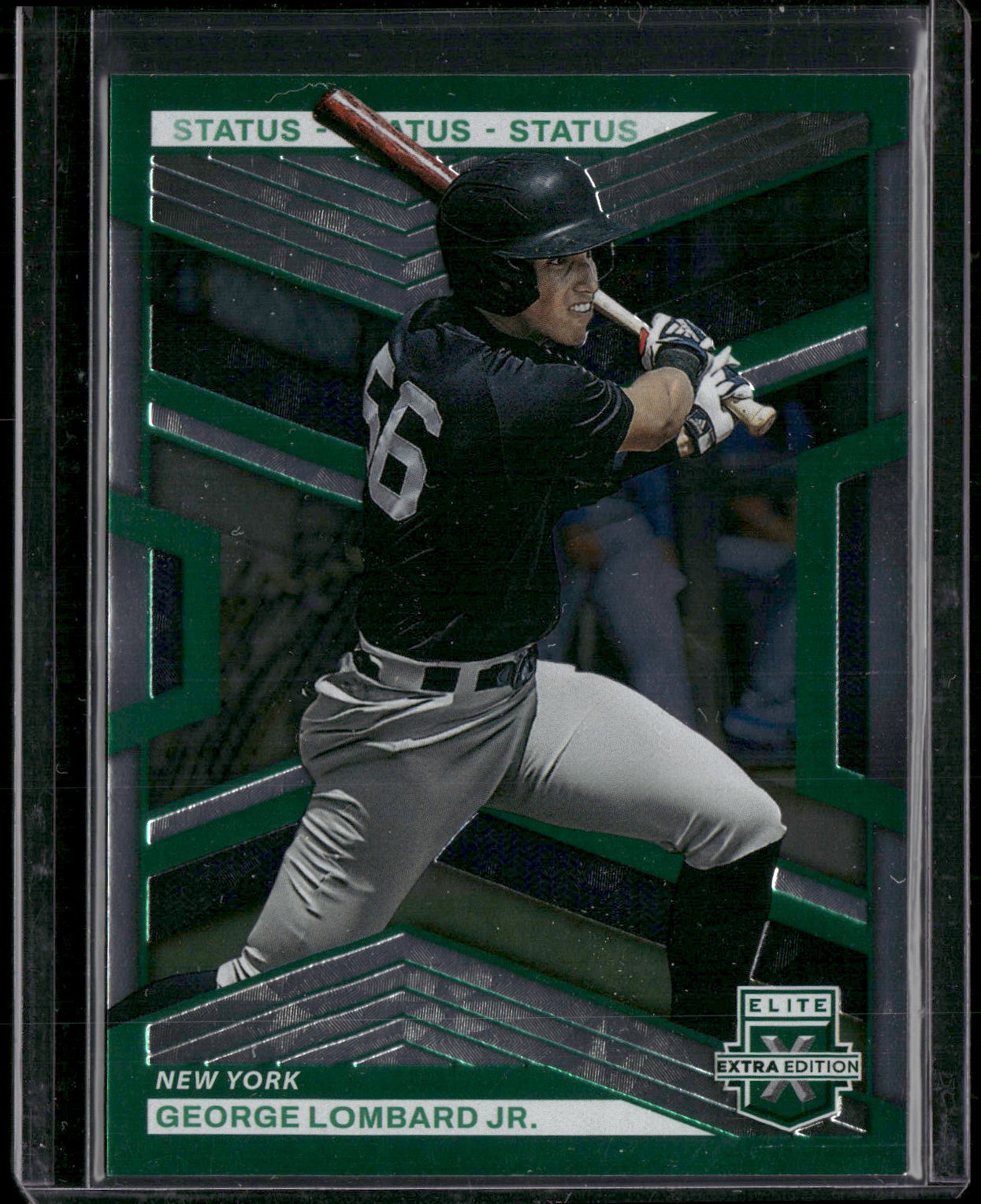 2023 Panini Elite Extra Edition #6 George Lombard Jr Status Green #/499