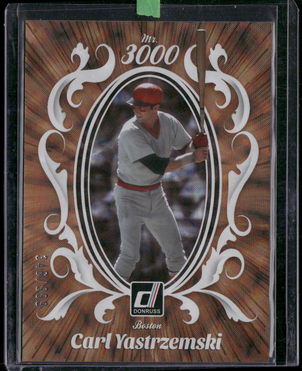 2023 Donruss #M3K-15 Carl Yastrzemski Mr. 3000 #/999