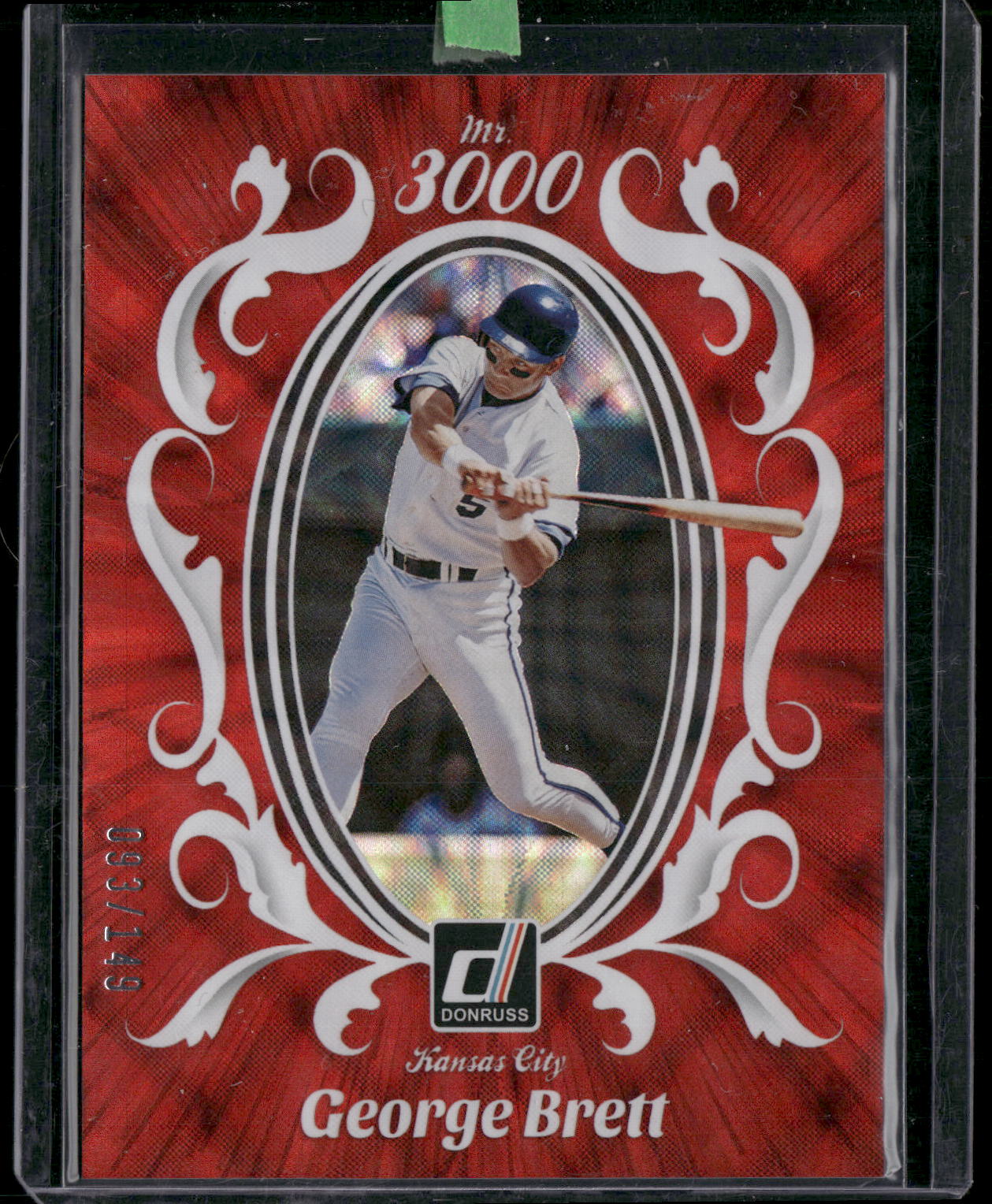 2023 Donruss #M3K-12 George Brett Mr. 3000 Red #/149