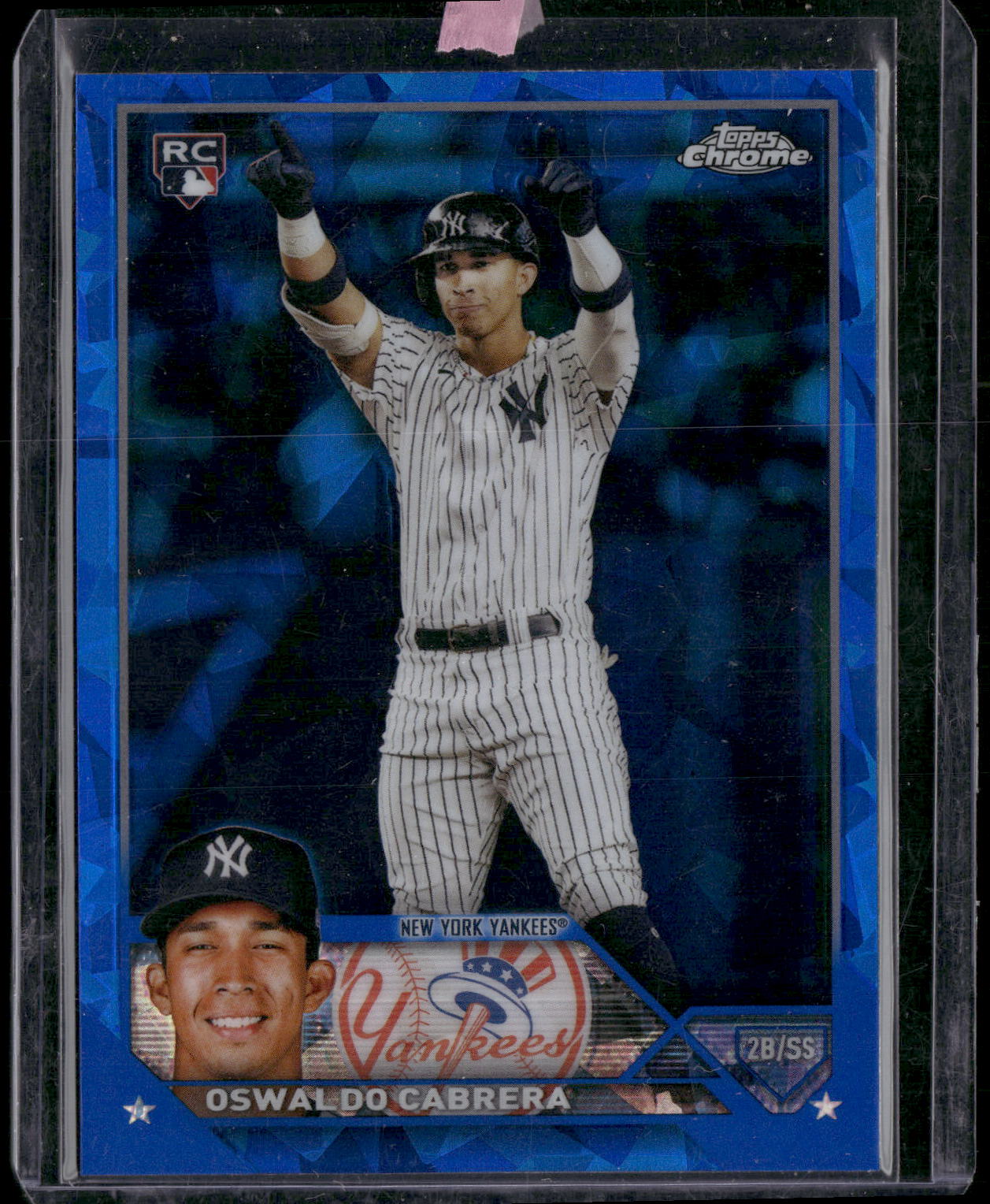 2023 Topps Chrome Sapphire Edition #487 Oswaldo Cabrera