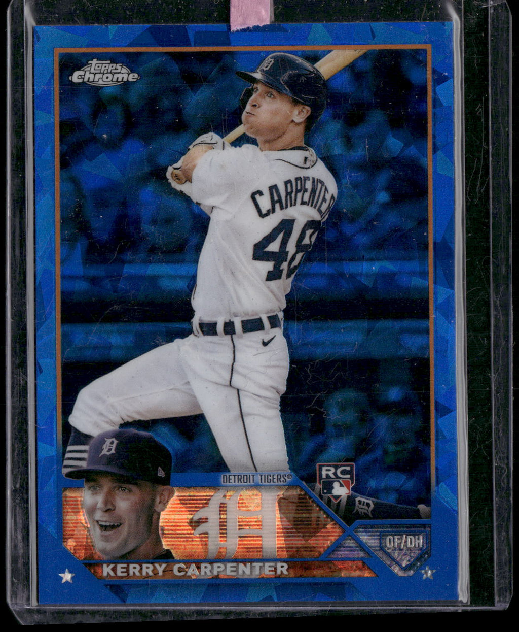 2023 Topps Chrome Sapphire Edition #394 Kerry Carpenter