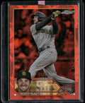 2023 Topps Chrome Sapphire Edition #486 Austin Nola Orange #/25