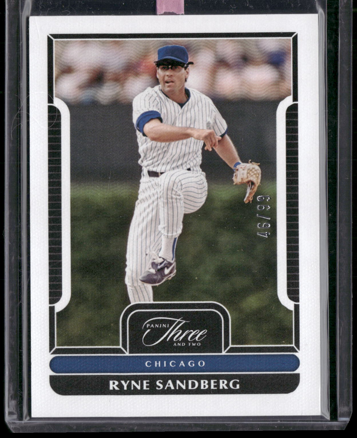 2023 Panini Three and Two #22 Ryne Sandberg #/99